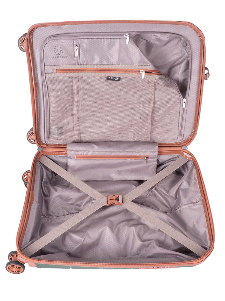 Cellini Spinn 4 Wheel Trolley Case