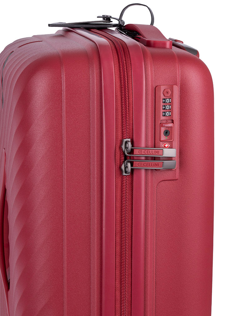 Cellini Xpedition 4 Wheel Carry On Trunk