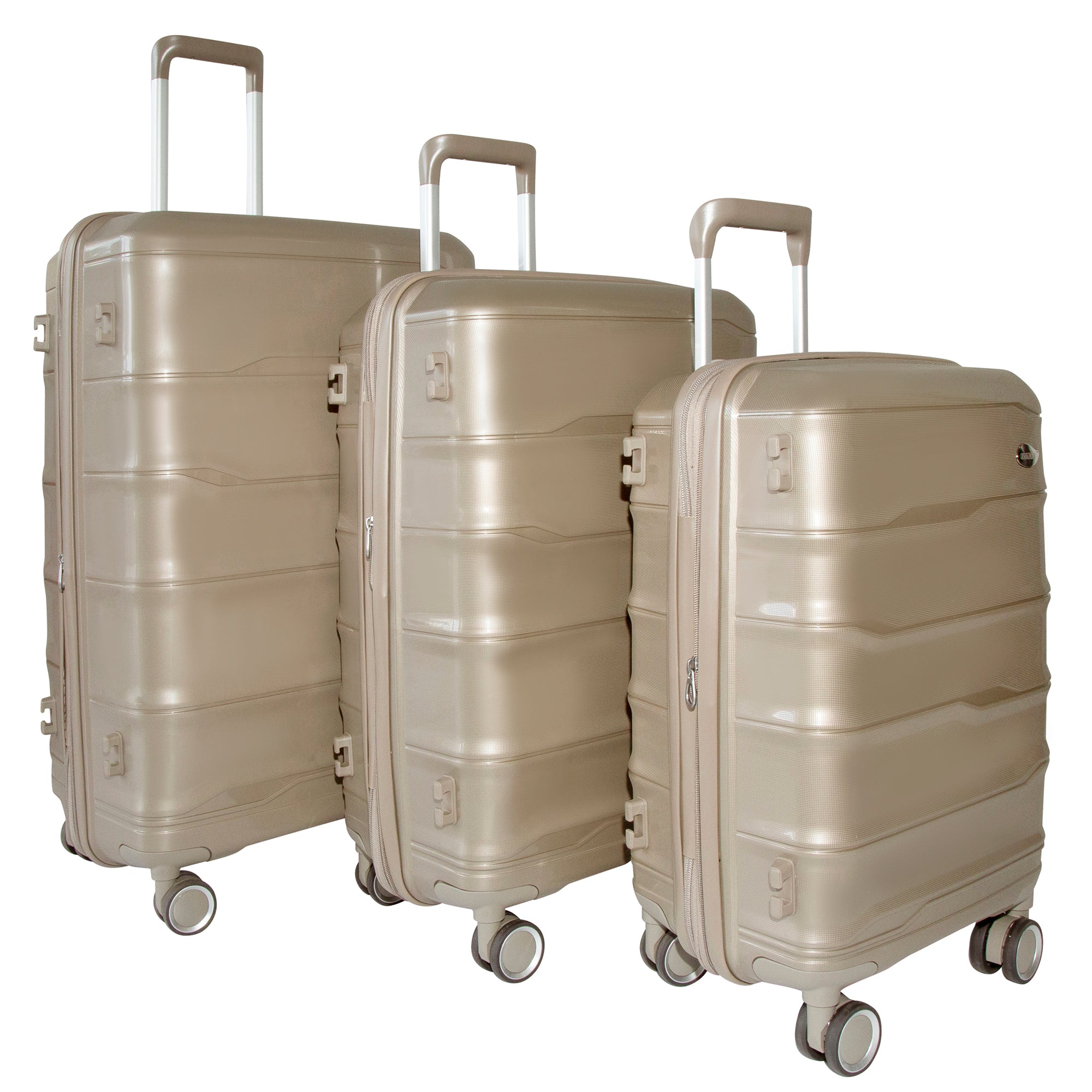 EVOLUTION ICEBERG 3PC SPINNER LUGGAGE SET