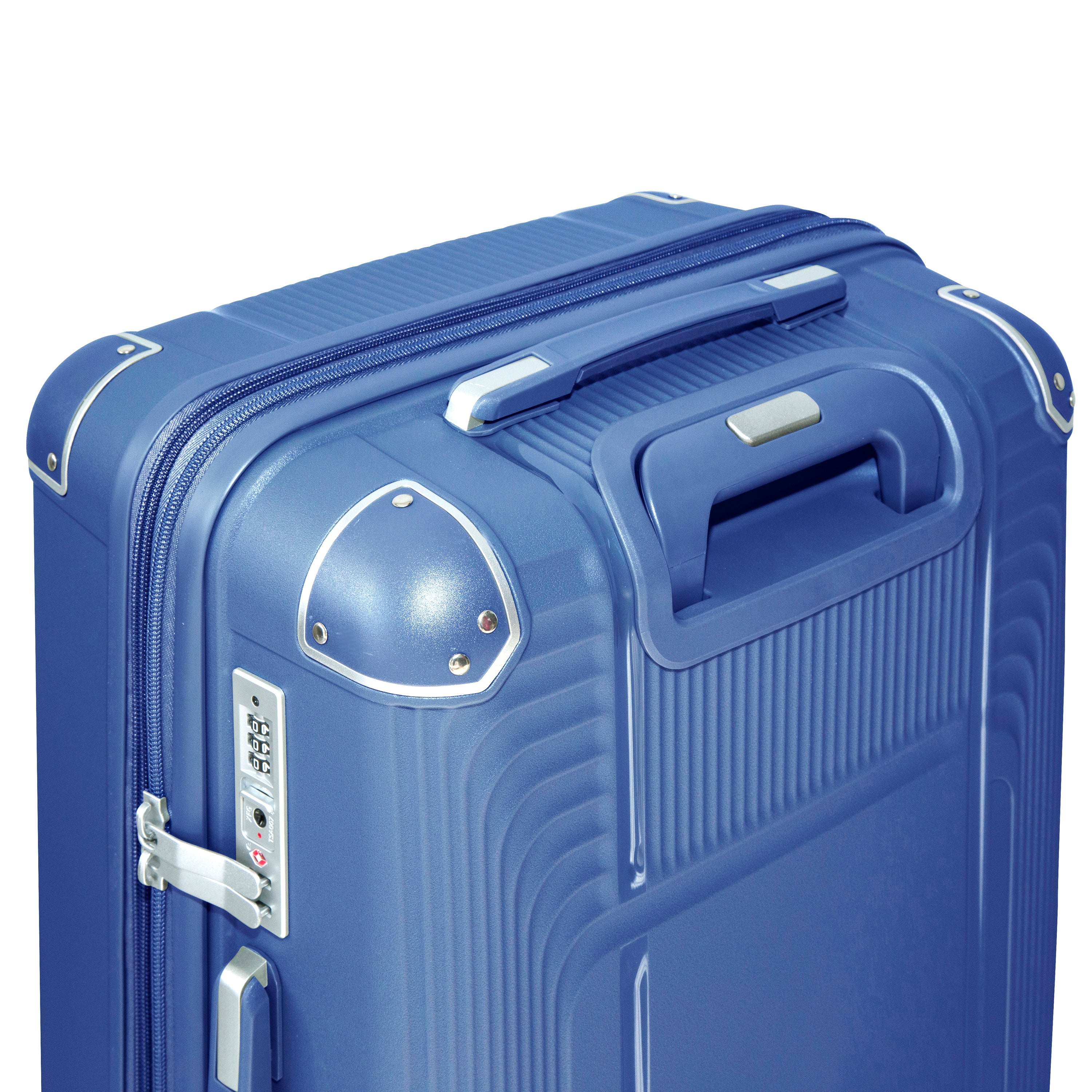 EVOLUTION SAINT LUCIA 3PC SPINNER LUGGAGE SET + MEMORY FOAM PILLOW
