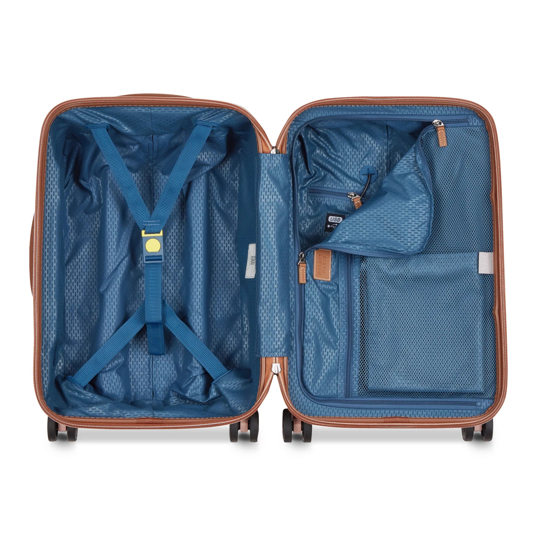 DELSEY CHATELET AIR 2.0 55CM 4DW CABIN TROLLEY CASE