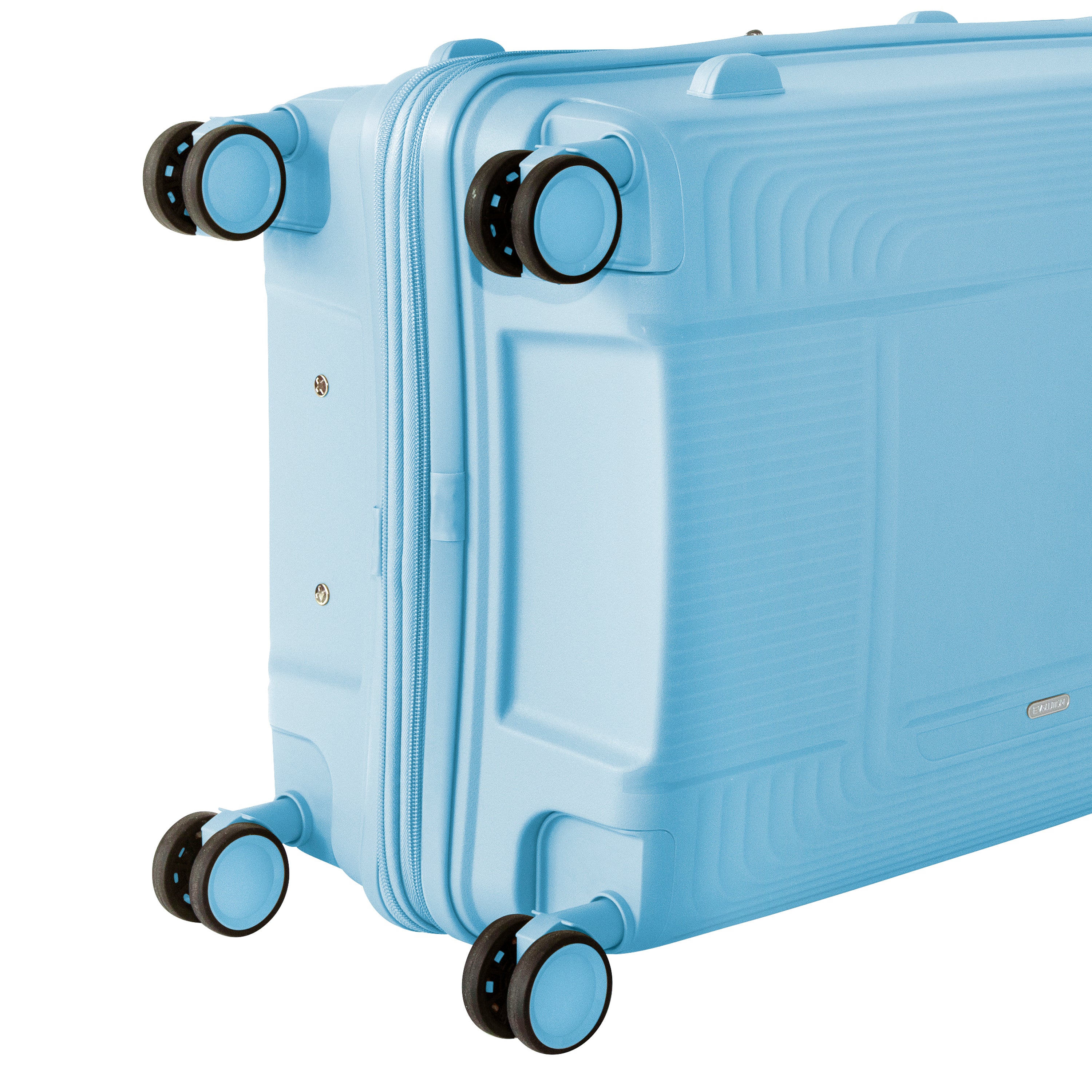 EVOLUTION SAINT LUCIA 3PC SPINNER LUGGAGE SET + MEMORY FOAM PILLOW