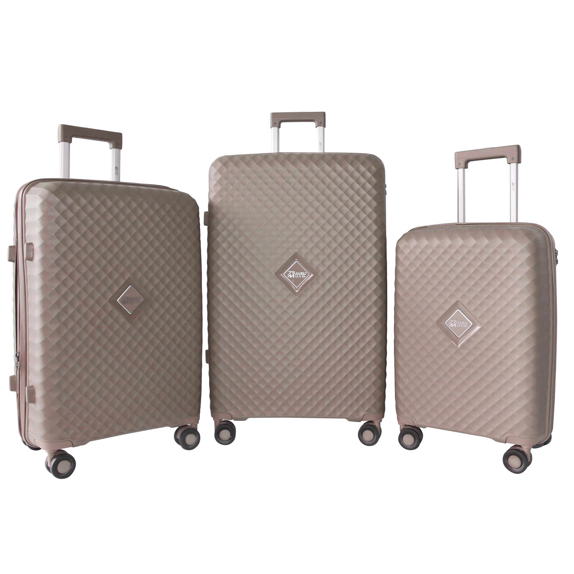 TRAVELMATE L-346 SERIES 3PC SPINNER LUGGAGE SET