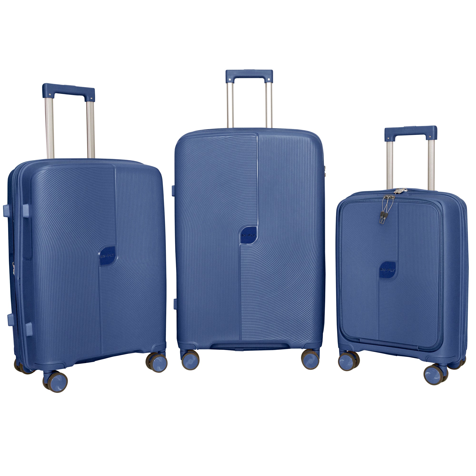 SO-FLY PINNICLE 3PC LUGGAGE SET