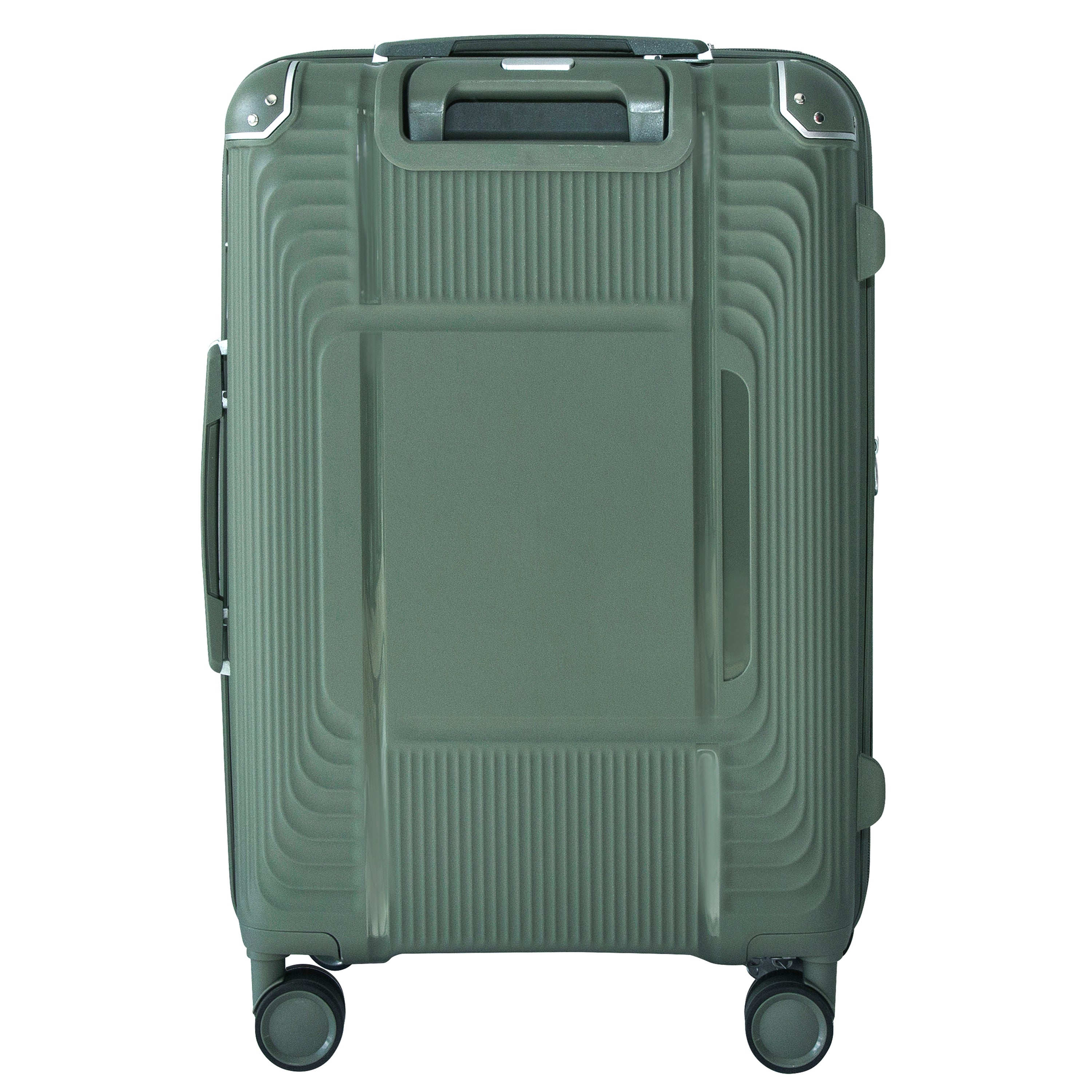 EVOLUTION SAINT LUCIA 3PC SPINNER LUGGAGE SET + MEMORY FOAM PILLOW