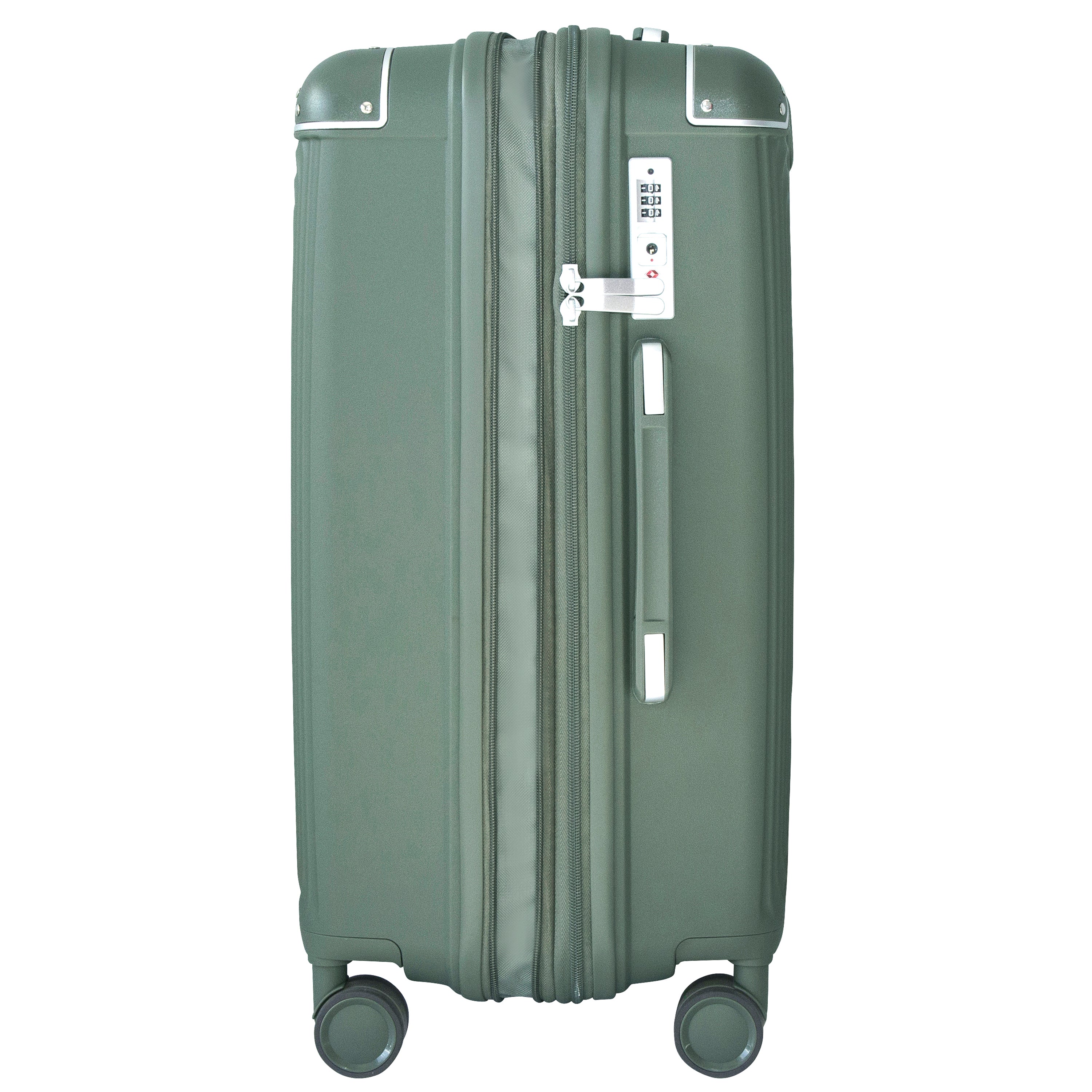 EVOLUTION SAINT LUCIA 3PC SPINNER LUGGAGE SET + MEMORY FOAM PILLOW