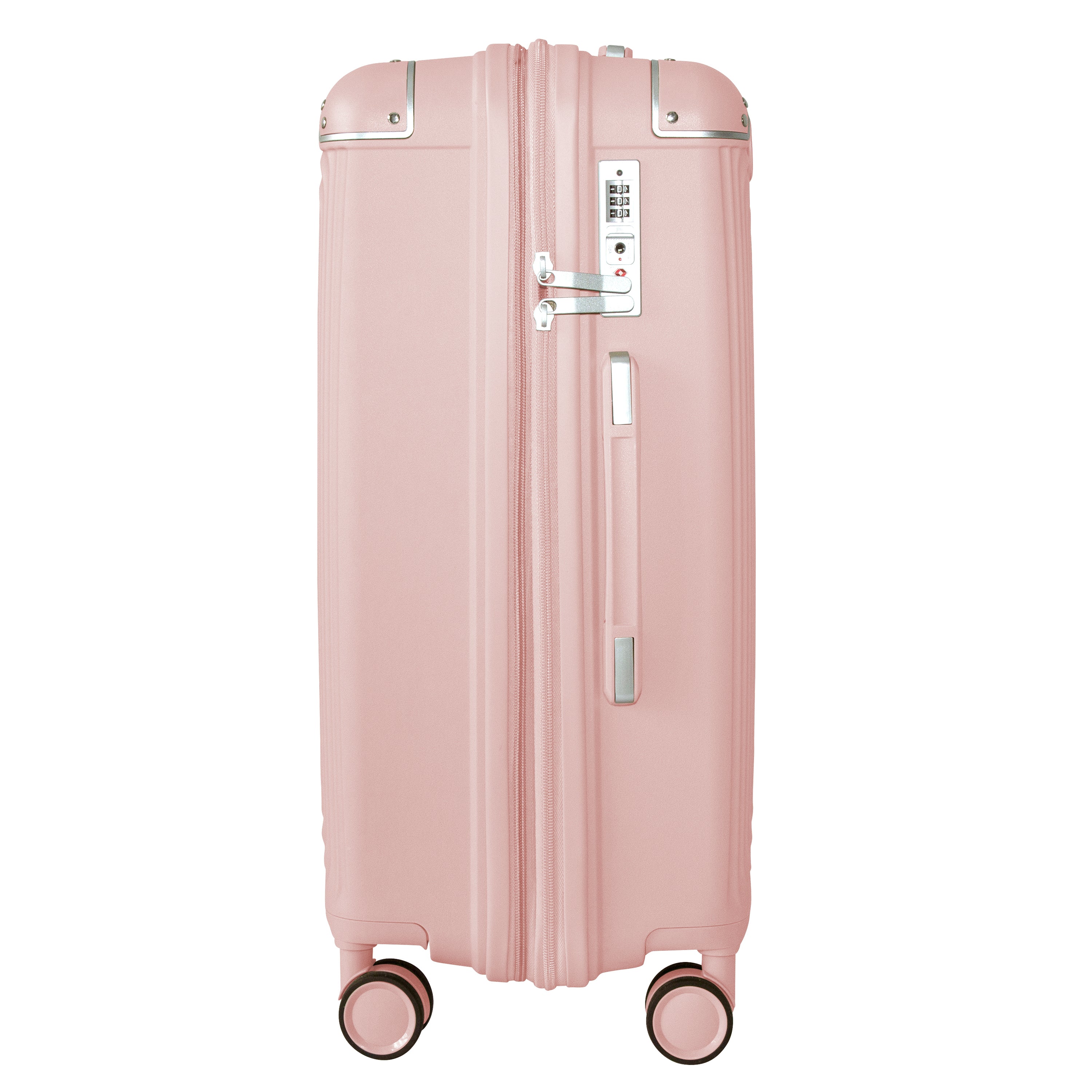 EVOLUTION SAINT LUCIA 3PC SPINNER LUGGAGE SET + MEMORY FOAM PILLOW
