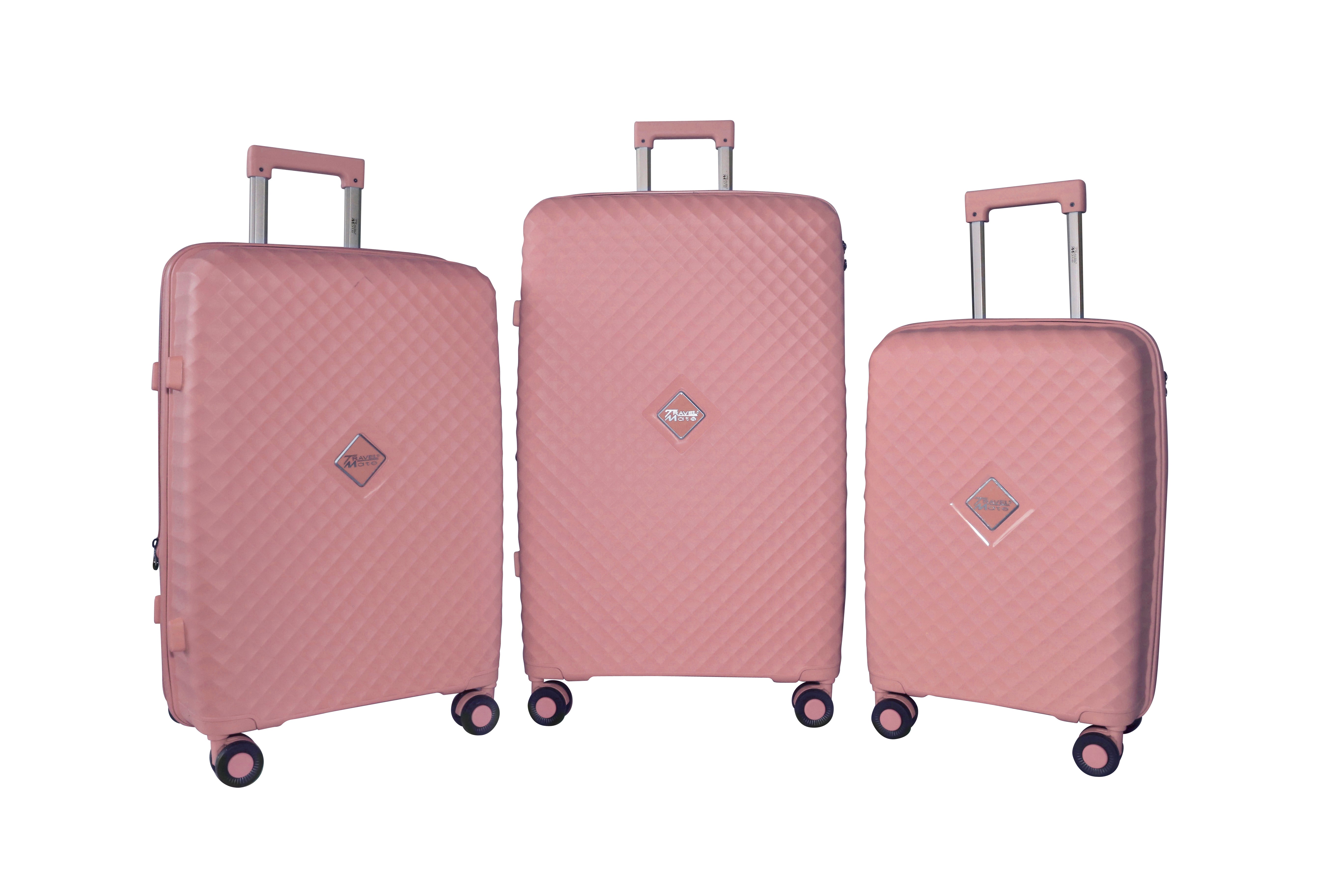 TRAVELMATE L-346 SERIES 3PC SPINNER LUGGAGE SET