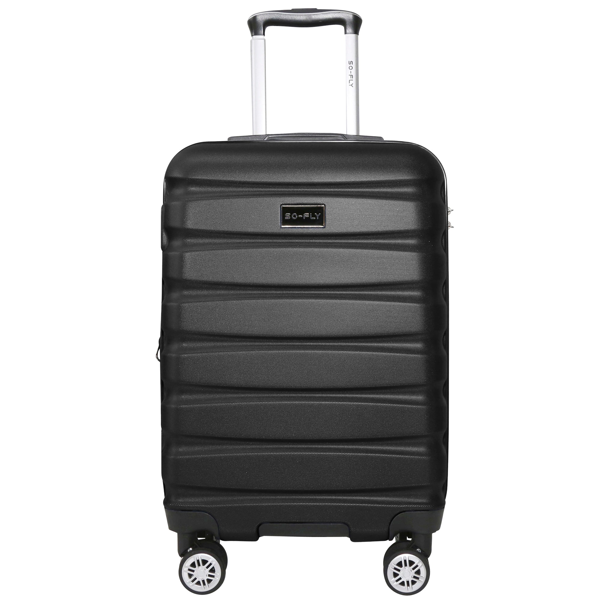 So-Fly Wave 4 Piece Spinner Luggage Set + 1 LUGGAGE PROTECTOR