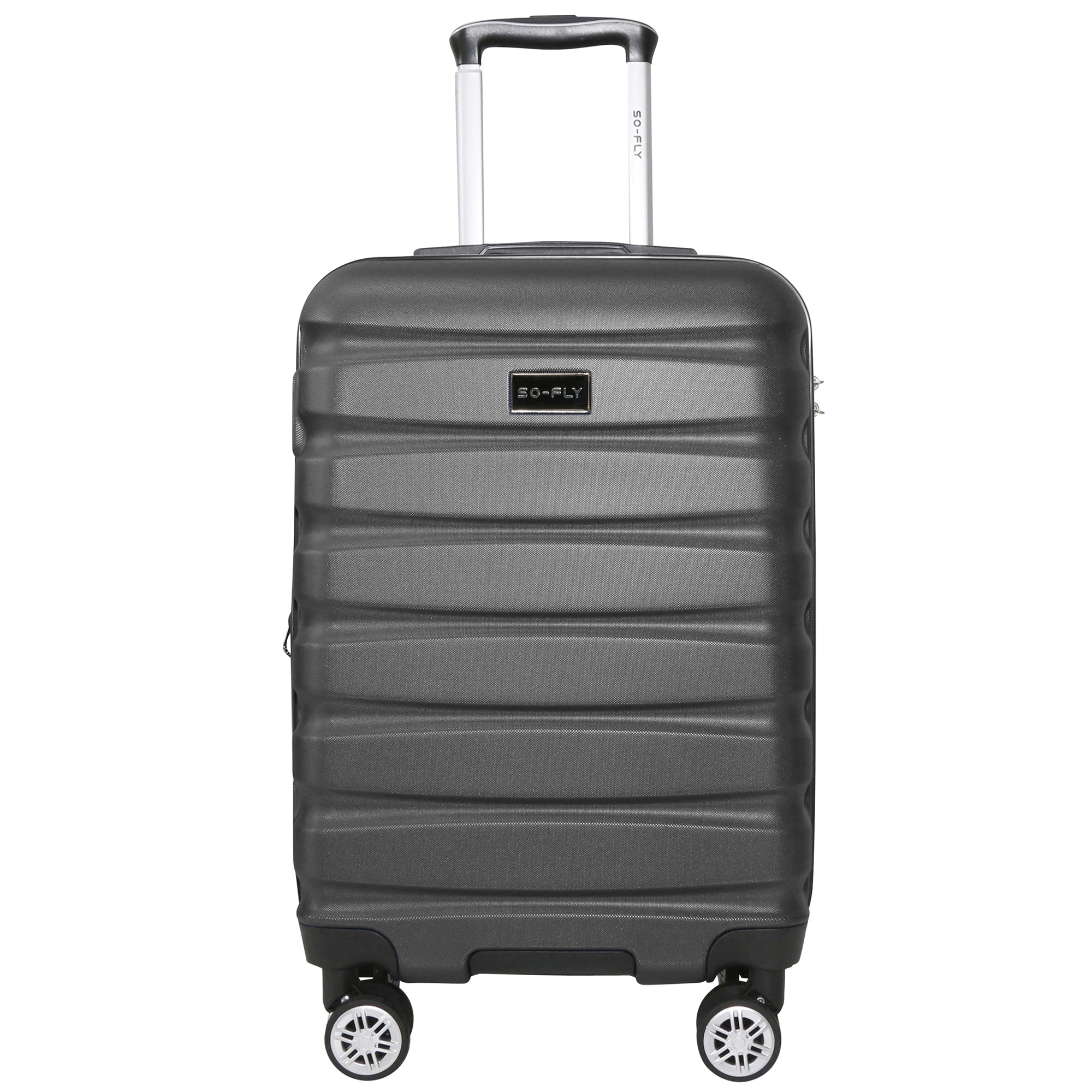 So-Fly Wave 4 Piece Spinner Luggage Set + 1 LUGGAGE PROTECTOR