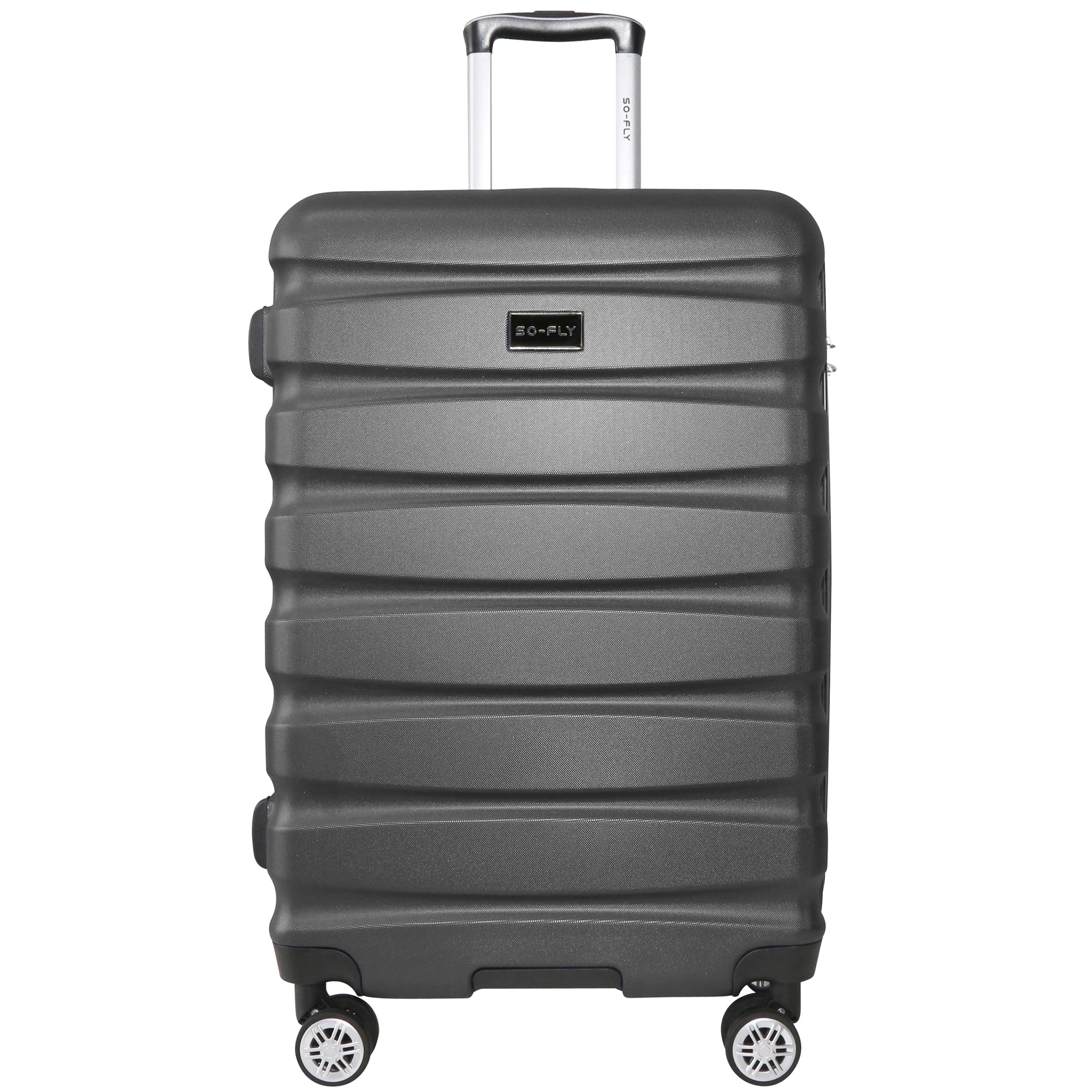 So-Fly Wave 4 Piece Spinner Luggage Set + 1 LUGGAGE PROTECTOR