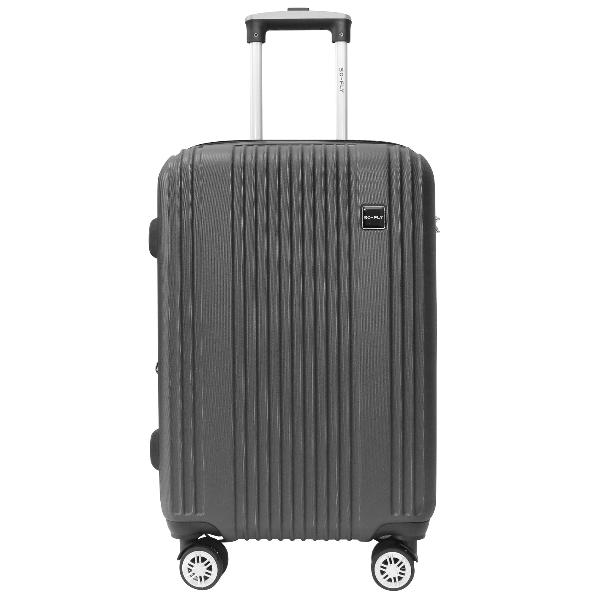 So-Fly Target 4 Piece Spinner Luggage Set + 1 LUGGAGE PROTECTOR