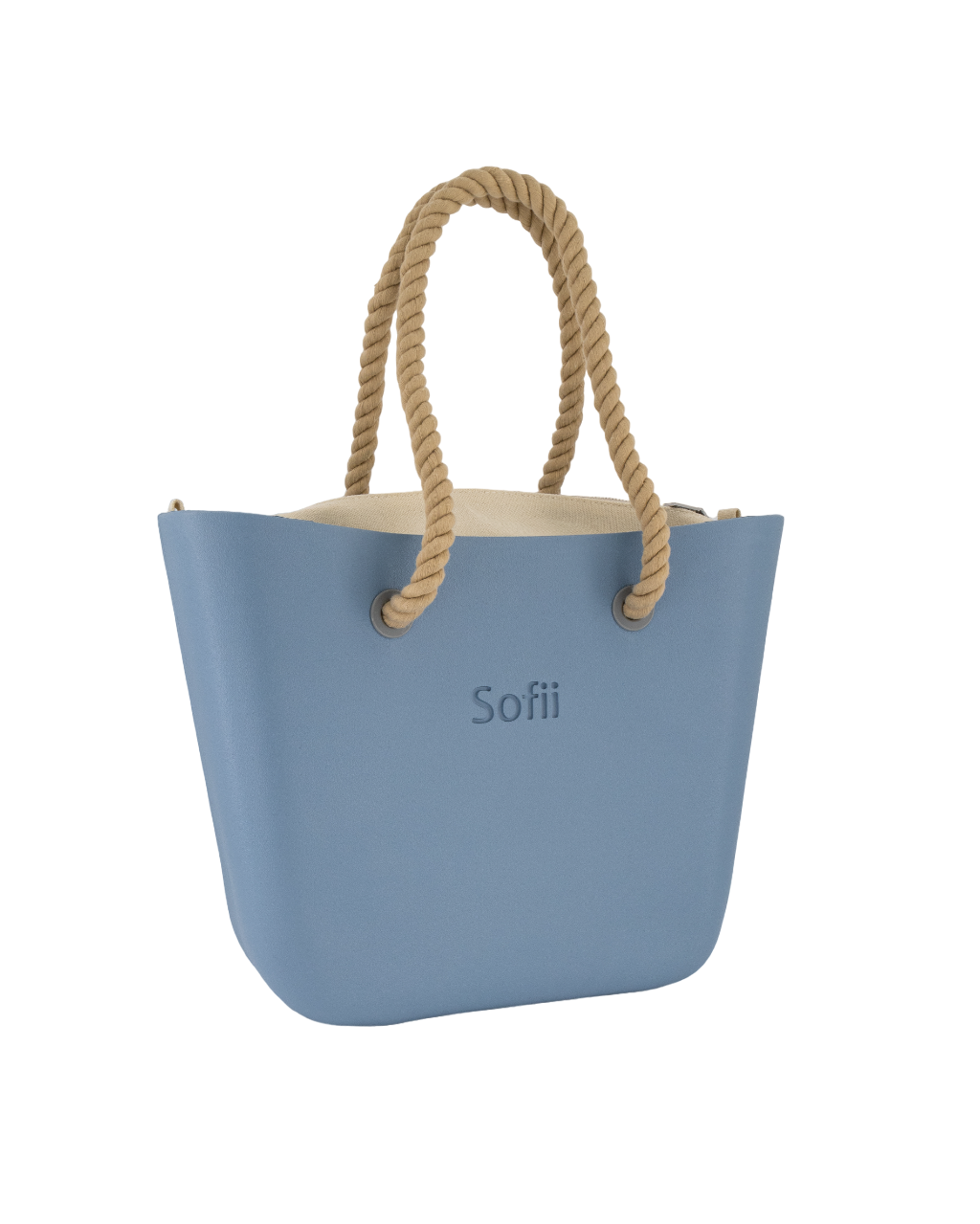 Blue designer cheap tote bag